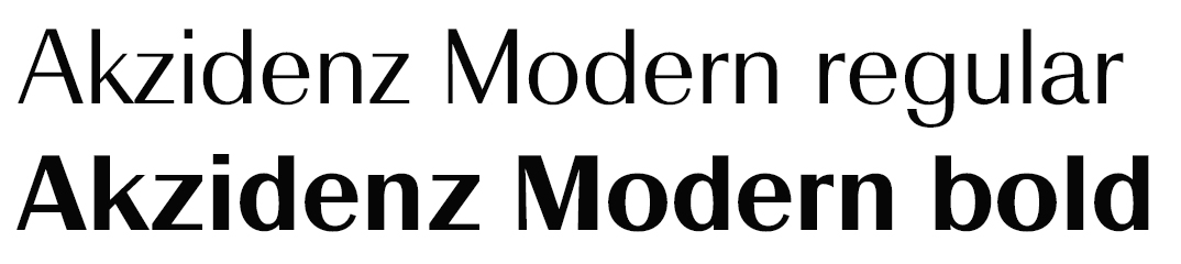 Akzidenz Modern image #1