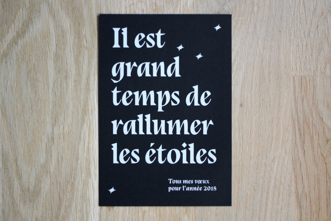 Il est grand temps – vœux 2018 image #2